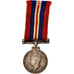 Reino Unido, War Medal, Miniature, Medal, 1945, Excellent Quality, Plata, 18