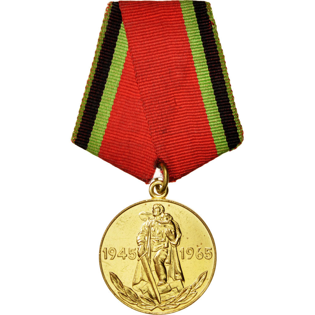 Russland, Great Patriotic War, 20th victory anniversary, Medal, 1965, Very Good