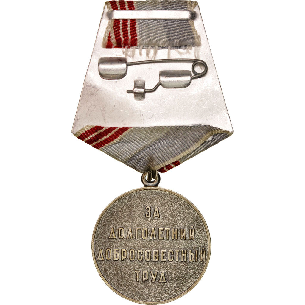 Russia, Working veteran, Medal, 1974, Very Good Quality, Bronze
