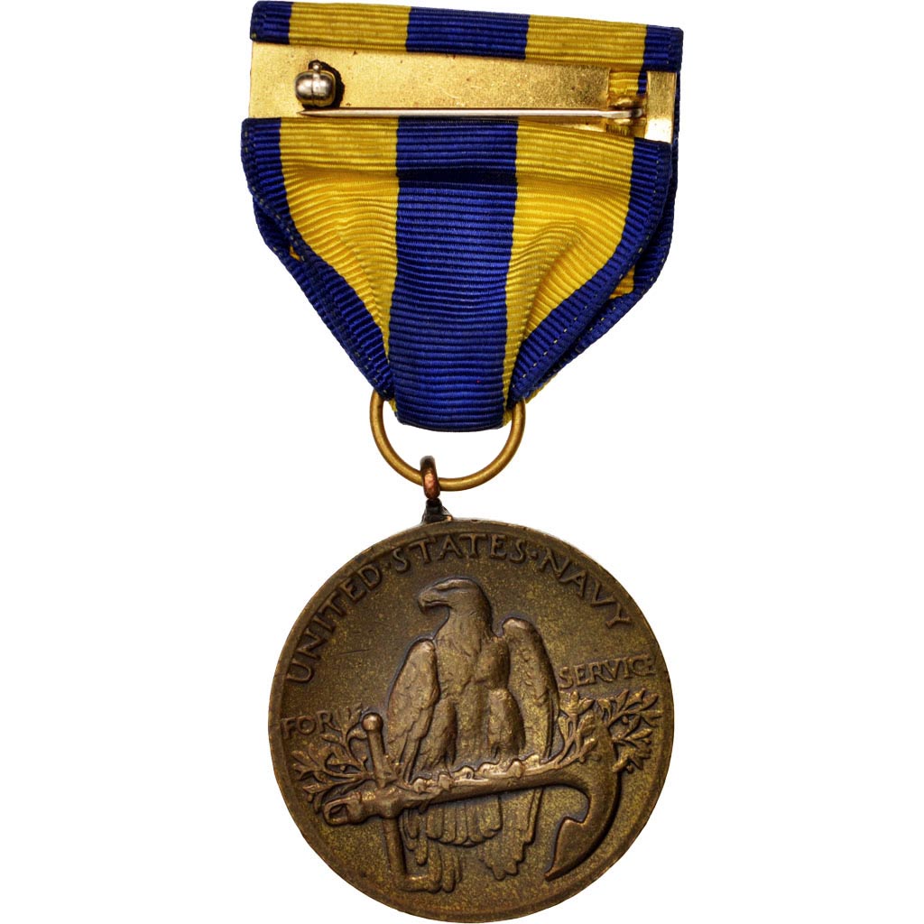 United-States, Navy Service, Expedition, Medal, Excellent Quality, Bronze