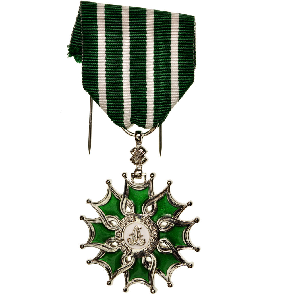 Francia, Ordre des Arts et des Lettres, Medal, Uncirculated, Argento