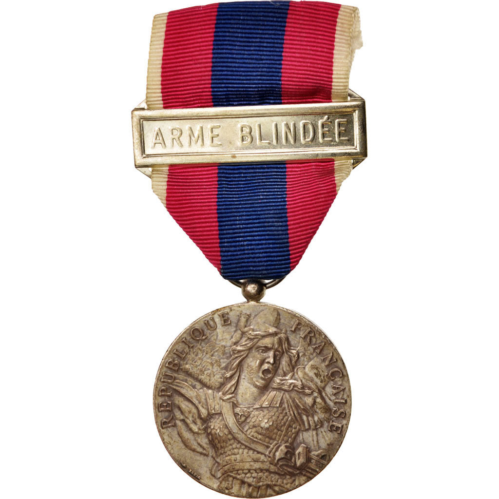 Francia, Médaille de la Défense Nationale, Arme blindée, Medal, Eccellente