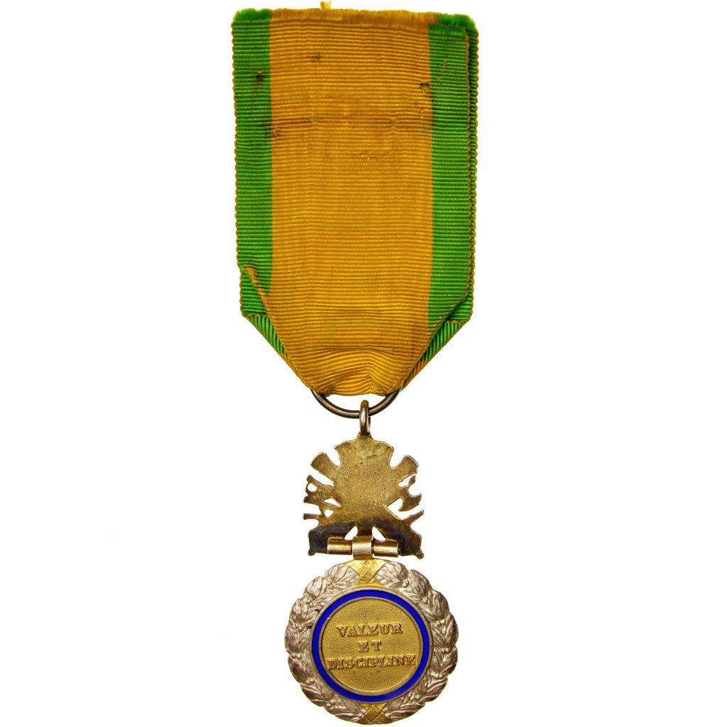 Francja, Médaille militaire, Medal, 1870, Doskonała jakość, Srebro, 27