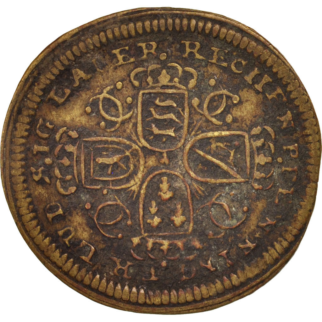 Germany, Token, token count, Leopold III, XVIIIth Century, AU(50-53), Brass, 23