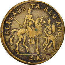 Great Britain, Token, Elisabeth Irst, XVIth Century, EF(40-45), Brass