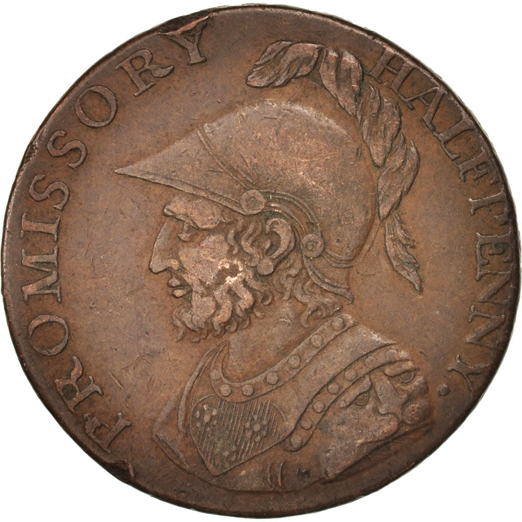 Great Britain, Token, John Jordan’s Gosport, Hampshire, halfpenny, 1794