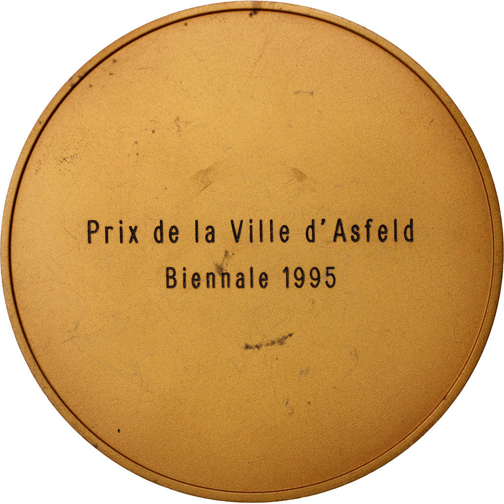 Francia, Medal, Ville d'Asfeld, Les Arts, Arts & Culture, Bouchard, SPL, Bronzo