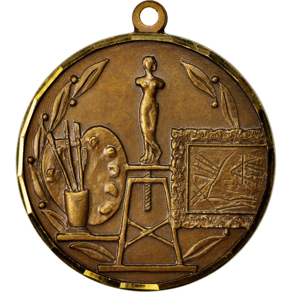 Francja, Medal, 30e Salon International, Sztuka i Kultura, 2002, AU(55-58)