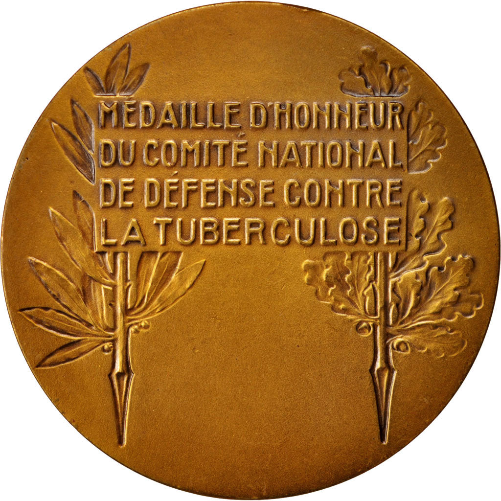 Frankreich, Medal, La défense contre la tuberculose, Medicine, Contaux