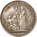 Francja, Medal, Wedding medal, Religie i wierzenia, AU(55-58), Srebro