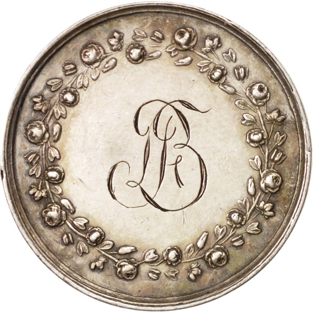 Francja, Medal, Wedding medal, Religie i wierzenia, AU(55-58), Srebro