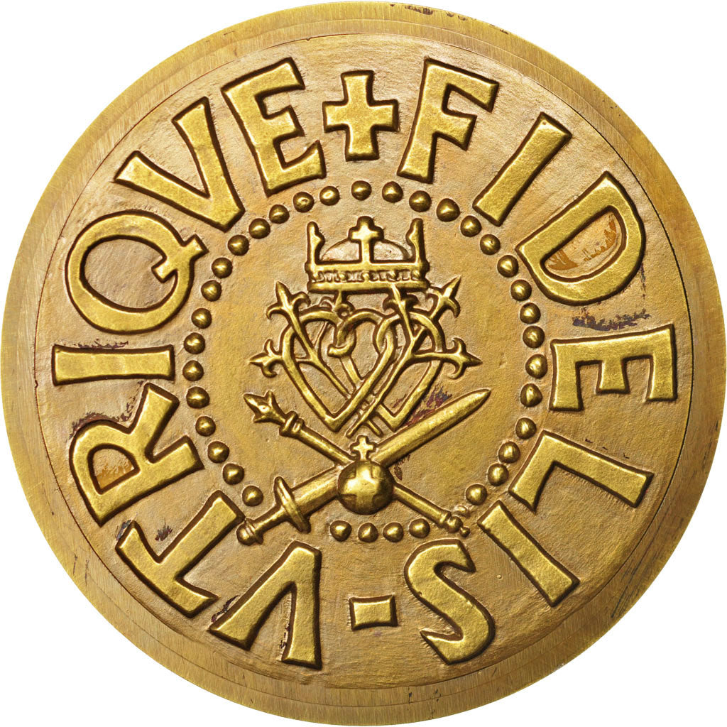 Francja, Medal, Millénaire Capétien, Historia, 1987, MS(63), Bronze