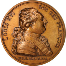 France, Medal, Ville de Paris, Louis XVI, Arrivée du Roi, History, 1989