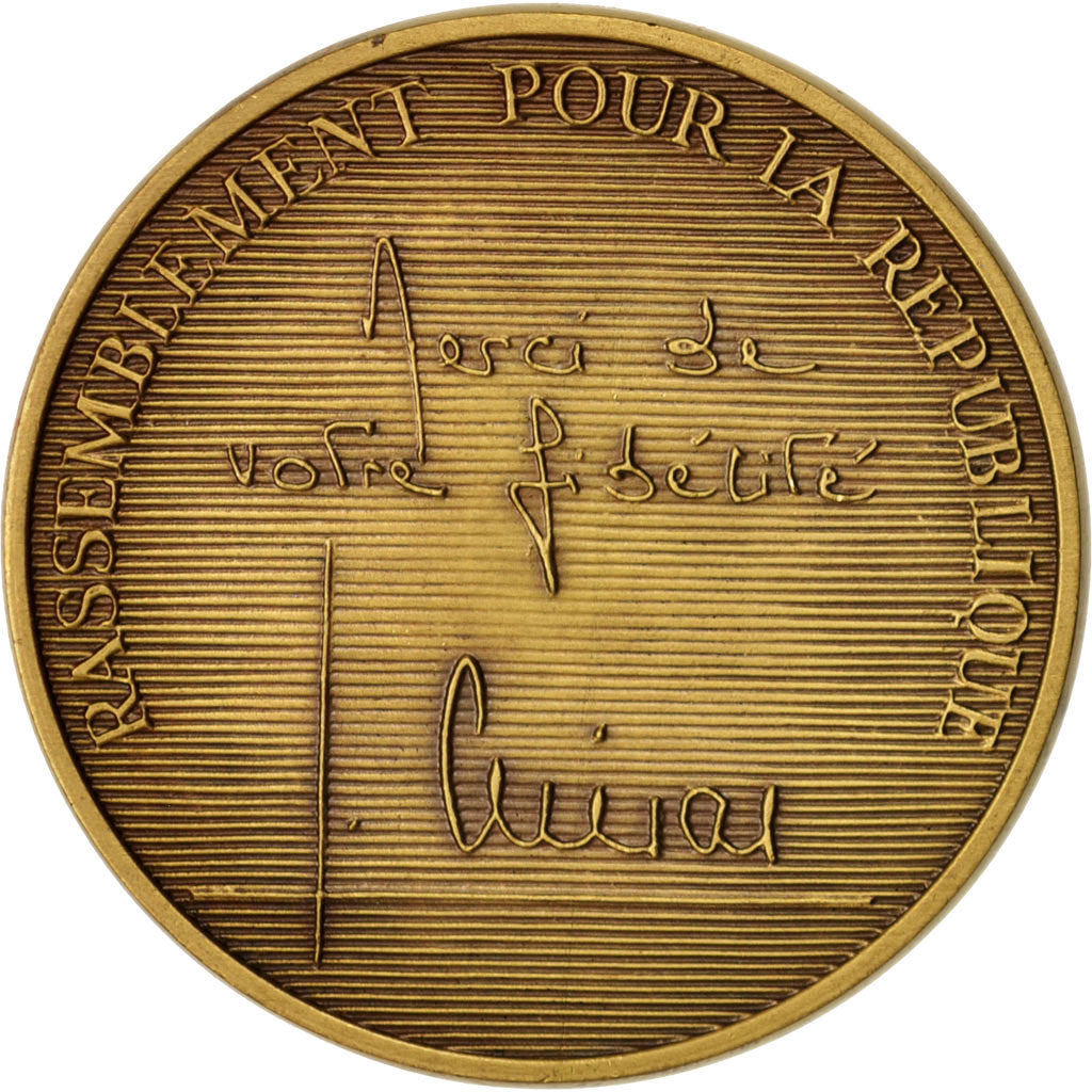 Médaille Bronze 10eme Anniversaire R.P.R 1976 / 1987