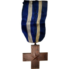 Italy, War Merit Cross, Medal, 1949, Excellent Quality, Bronze