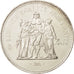 Coin, France, Hercule, 50 Francs, 1975, Paris, AU(55-58), Silver, KM:941.1