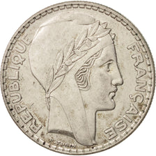 Frankreich, Turin, 20 Francs, 1938, Paris, AU(50-53), Silber, KM:879,Gadoury 852