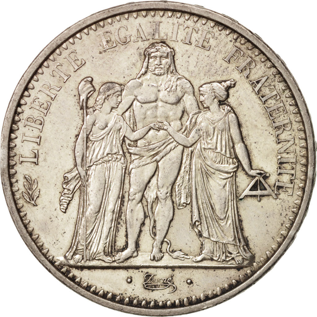 Coin, France, Hercule, 10 Francs, 1965, Paris, AU(50-53), Silver, KM:932