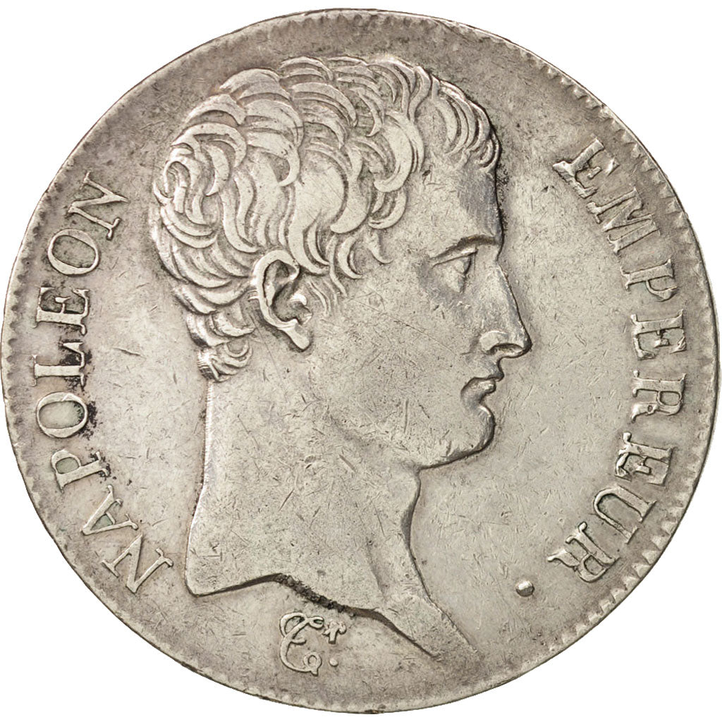 Francia, Napoléon I, 5 Francs, 1804, Paris, BB, Argento, KM:662.1, Gadoury:580