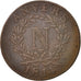 Münze, FRENCH STATES, ANTWERP, 10 Centimes, 1814, Antwerpen, SS, Bronze