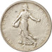 Frankreich, Semeuse, Franc, 1917, Paris, SS+, Silber, KM:844.1, Gadoury:467