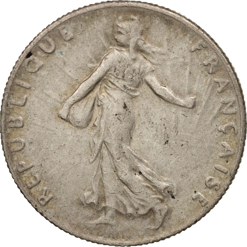 Monnaie, France, Semeuse, 50 Centimes, 1917, Paris, TTB+, Argent, KM:854