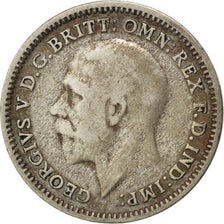 GREAT BRITAIN, 3 Pence, 1931, KM #831, VF(30-35), Silver, 16, 1.37