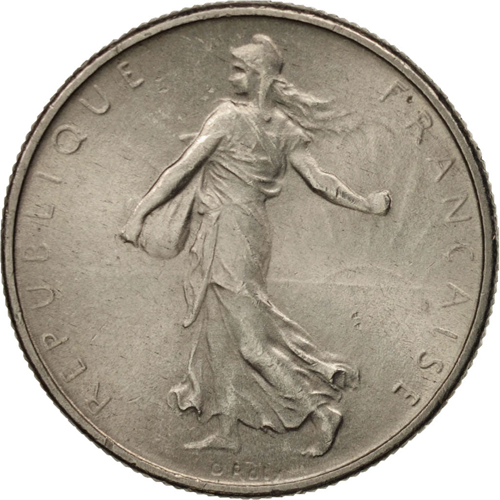 Moneta, Francia, Semeuse, 1/2 Franc, 1965, Paris, SPL-, Nichel, KM:931.1