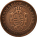 Coin, German States, SAXONY-ALBERTINE, Johann, 5 Pfennig, 1862, EF(40-45)