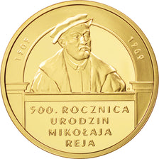 Poland, 200 Zlotych, 2005, Warsaw, UNC, Gold