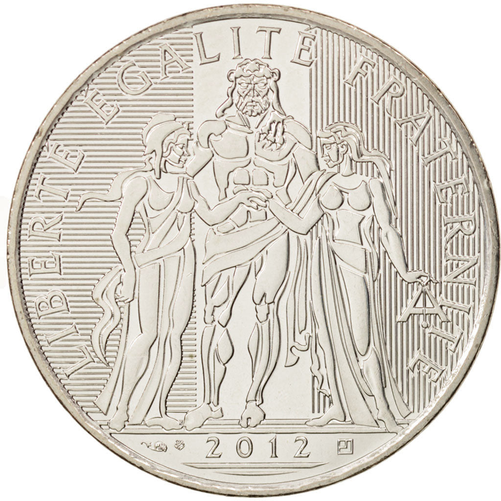 Coin, France, 10 Euro, 2012, MS(63), Silver, KM:2073