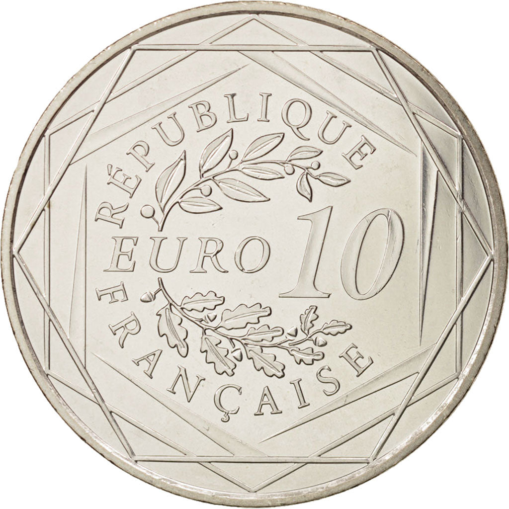 Coin, France, 10 Euro, 2012, MS(63), Silver, KM:2073