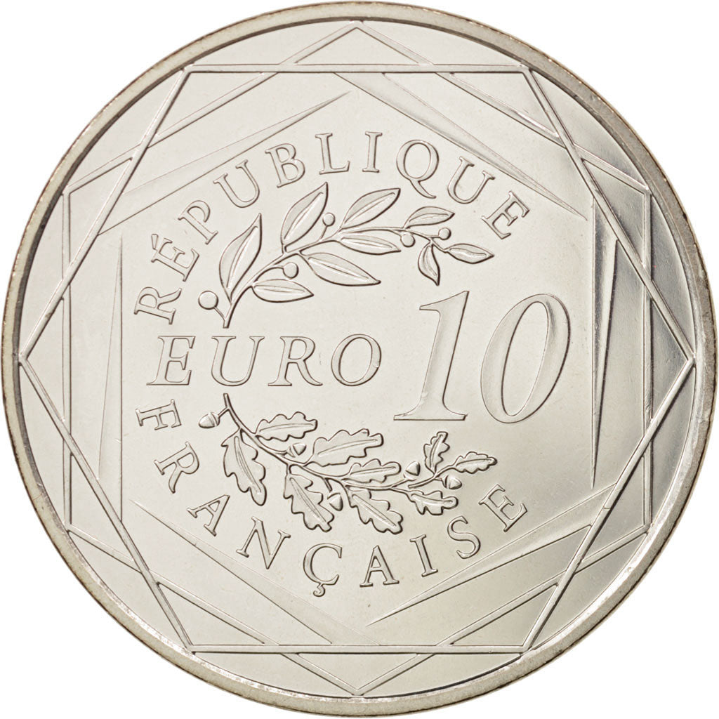 Coin, France, 10 Euro, 2012, MS(64), Silver, KM:2073
