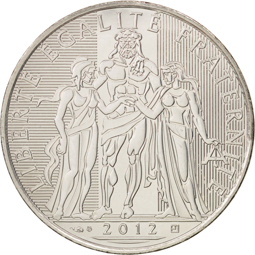 Coin, France, 10 Euro, 2012, MS(64), Silver, KM:2073