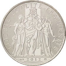 Munten, Frankrijk, 10 Euro, 2012, UNC, Zilver, KM:2073