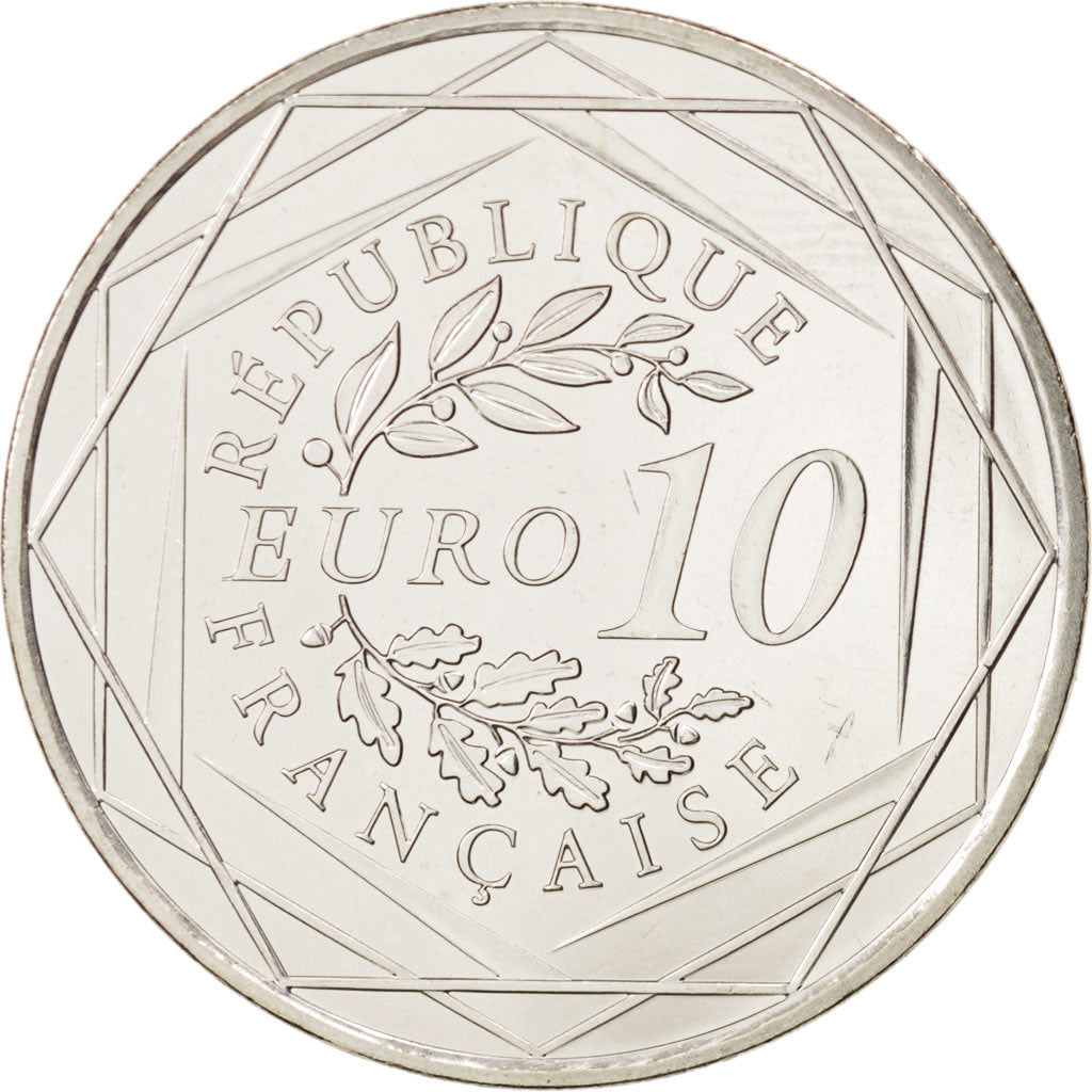 Coin, France, 10 Euro, 2012, MS(64), Silver, KM:2073