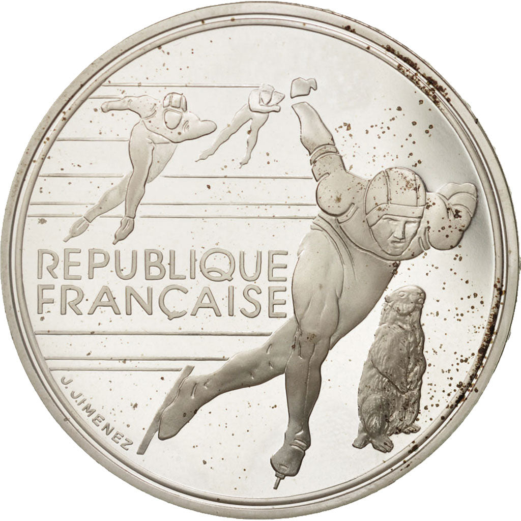 Coin, France, 100 Francs, 1990, MS(60-62), Silver, KM:980