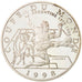 Moneta, Francja, 10 Francs, 1997, MS(65-70), Srebro, KM:1161