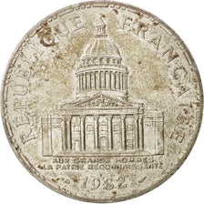 France, Panthéon, 100 Francs, 1982, Paris, TTB+, Argent, KM:951.1, Gadoury:898