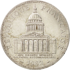Coin, France, Panthéon, 100 Francs, 1982, Paris, AU(55-58), Silver, KM:951.1
