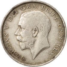 Great Britain, George V, 1/2 Crown, 1915, EF(40-45), Silver, KM:818.1