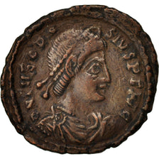 Munten, Theodosius I, Nummus, Siscia, ZF, Koper