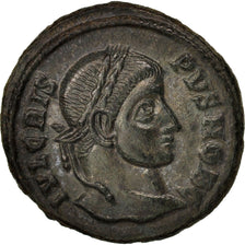 Moneta, Crispus, Nummus, 320-321, Siscia, AU(55-58), Miedź, RIC:VII 165,g