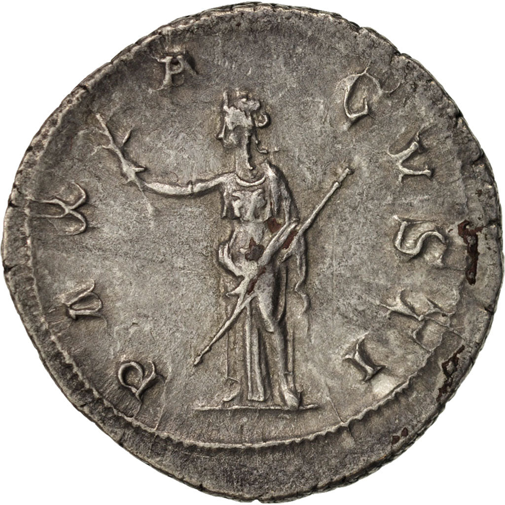 Coin, Maximinus I Thrax, Denarius, Roma, MS(64), Silver, RIC:12