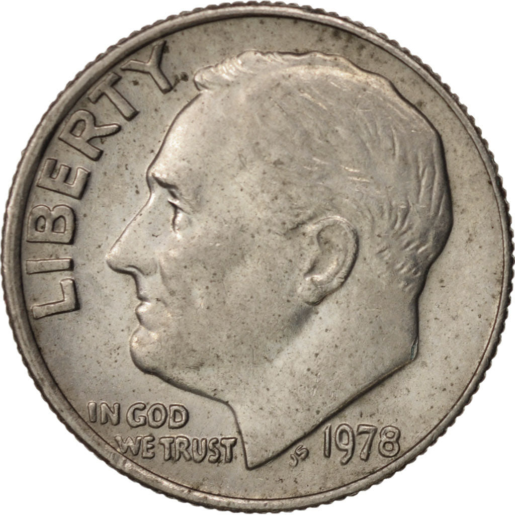 Moneta, Stati Uniti, Roosevelt Dime, Dime, 1978, U.S. Mint, Philadelphia, BB+