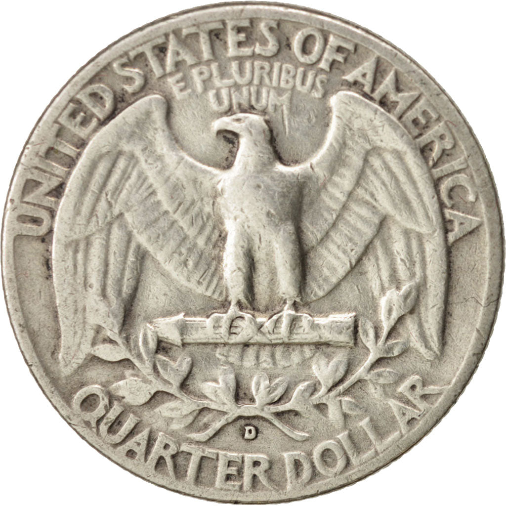 United States, Washington Quarter, Quarter, 1952, U.S. Mint, Denver