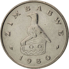 Moneda, Zimbabue, 5 Cents, 1980, MBC+, Cobre - níquel, KM:2