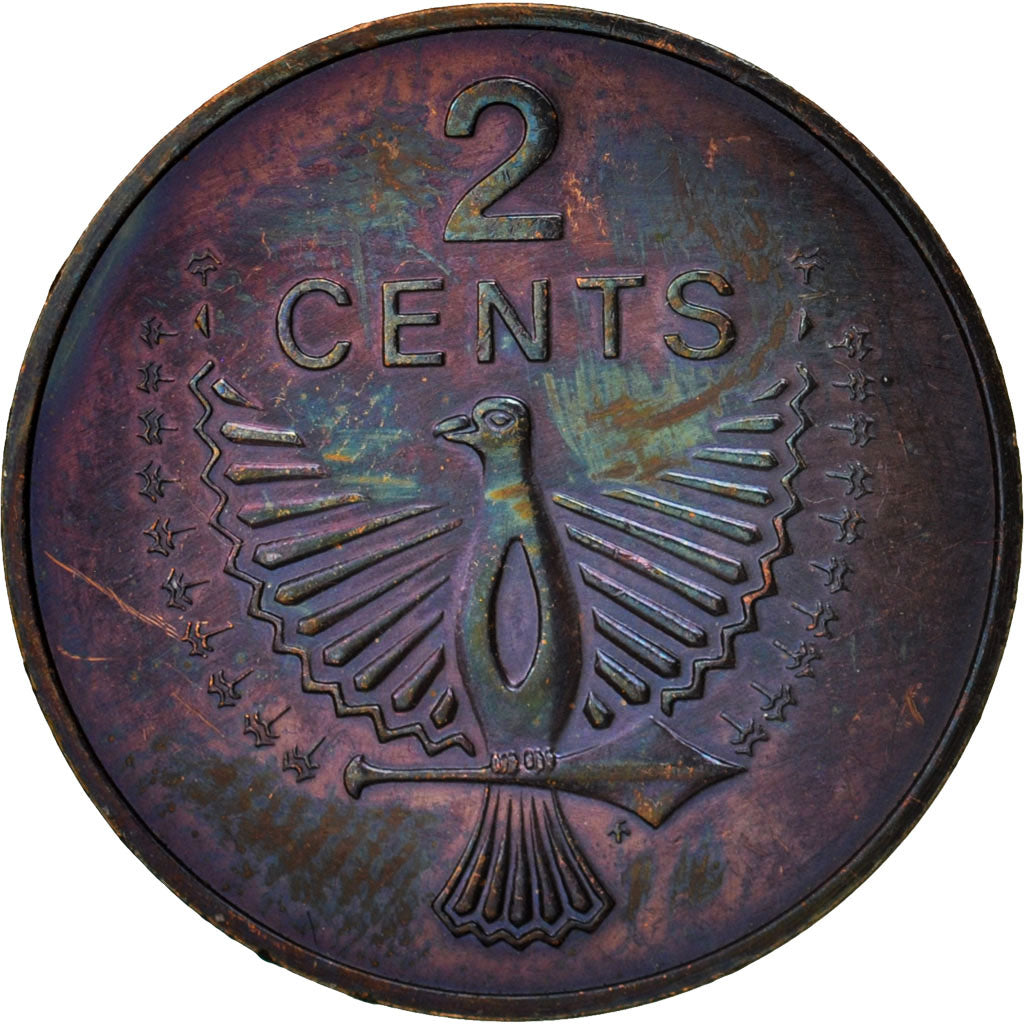Coin, Solomon Islands, 2 Cents, 1980, AU(55-58), Bronze, KM:2