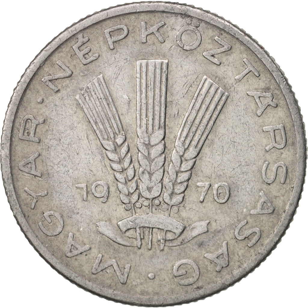 Münze, Ungarn, 20 Fillér, 1970, Budapest, SS, Aluminium, KM:573