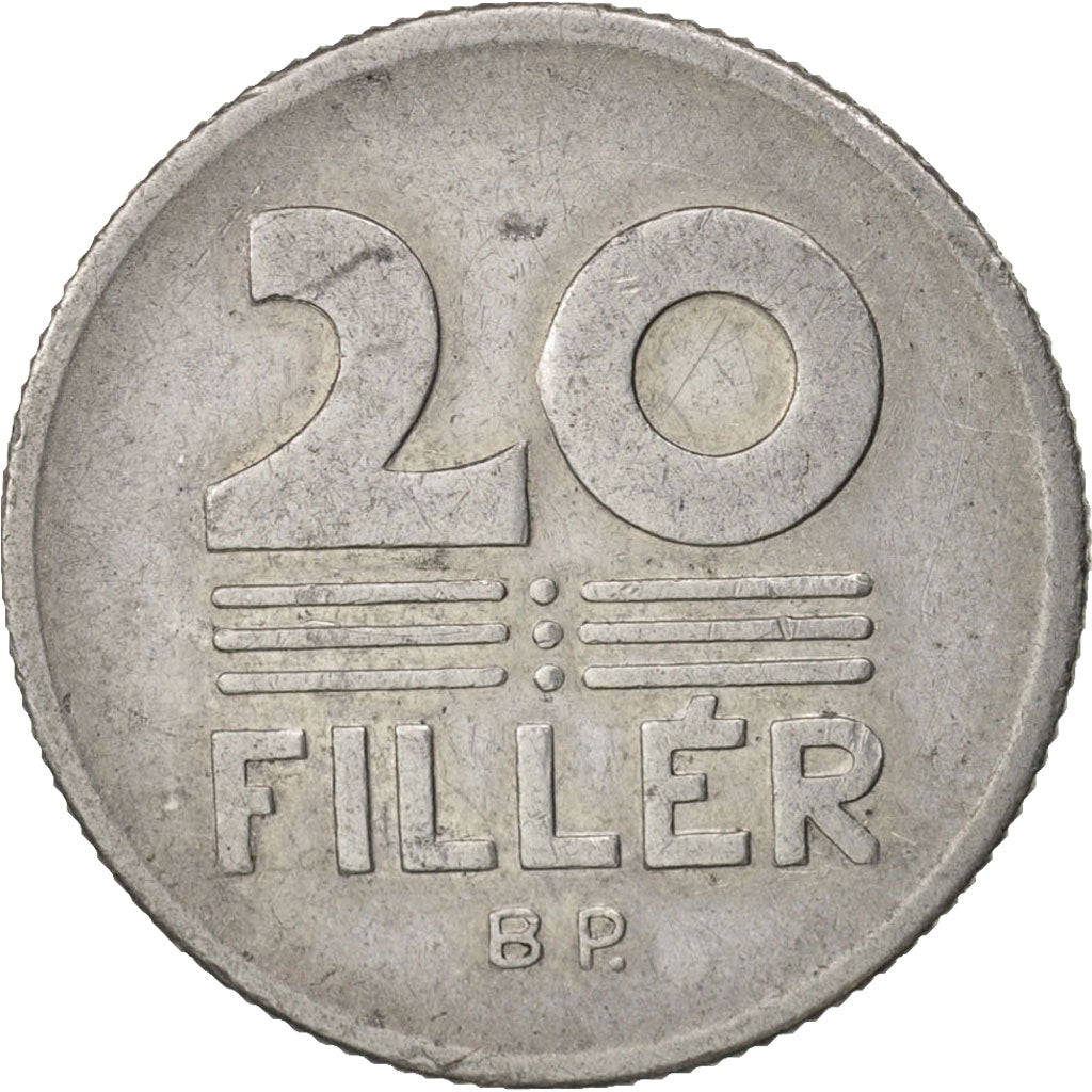 Münze, Ungarn, 20 Fillér, 1970, Budapest, SS, Aluminium, KM:573
